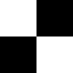 black/white checkerboard tile